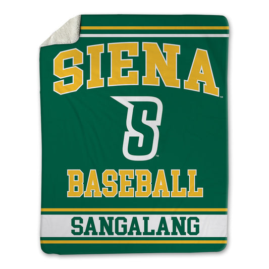 Siena - NCAA Baseball : Jeremy Sangalang - Blanket-0