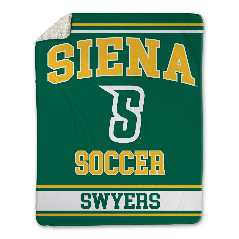 Siena - NCAA Women's Soccer : Anna Swyers - Blanket-0