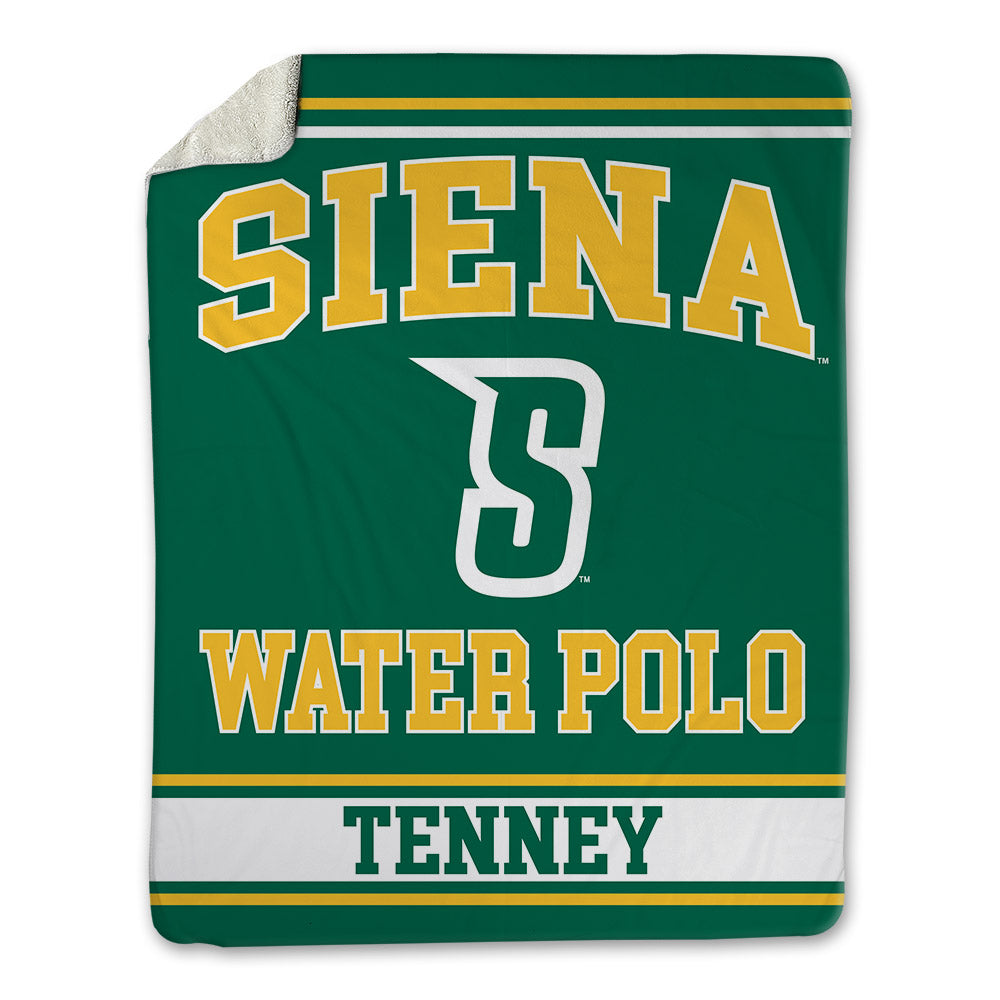 Siena - NCAA Women's Water Polo : Sarah Tenney - Blanket-0