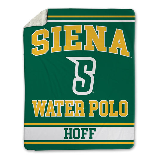 Siena - NCAA Women's Water Polo : Sienna Hoff - Blanket-0