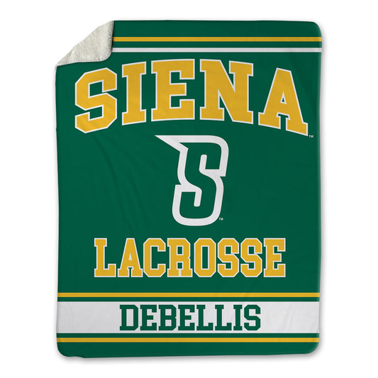 Siena - NCAA Men's Lacrosse : Vito Debellis - Blanket-0