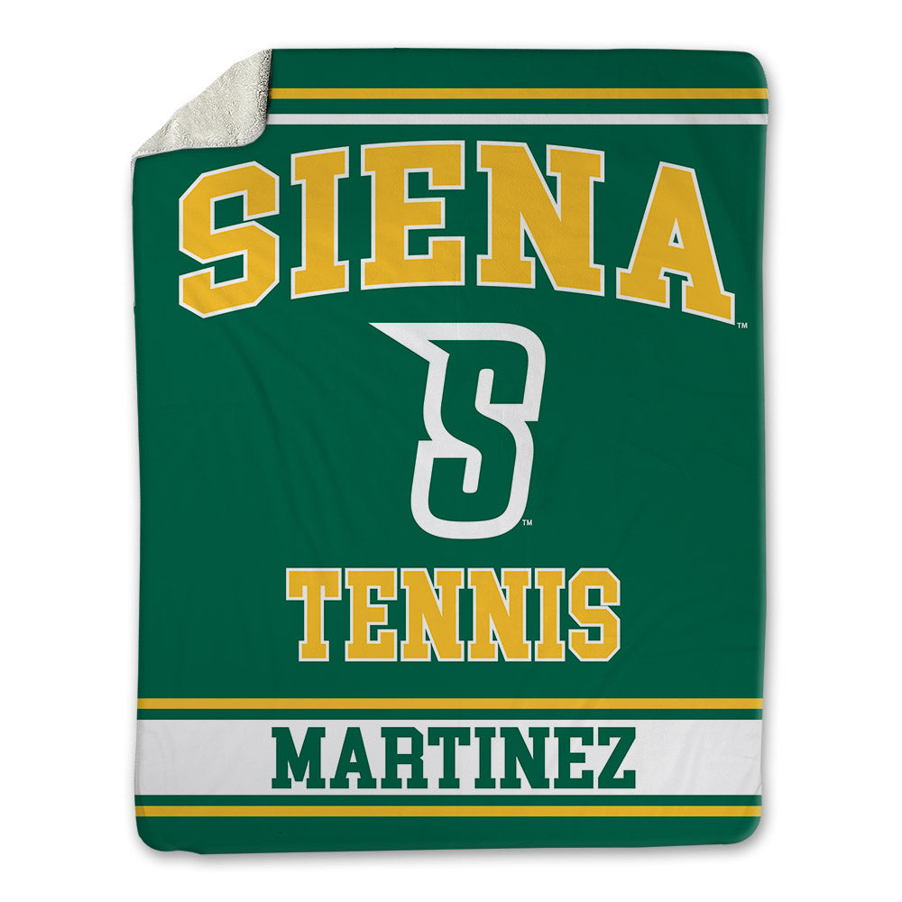 Siena - NCAA Men's Tennis : Oscar Martinez - Blanket-0