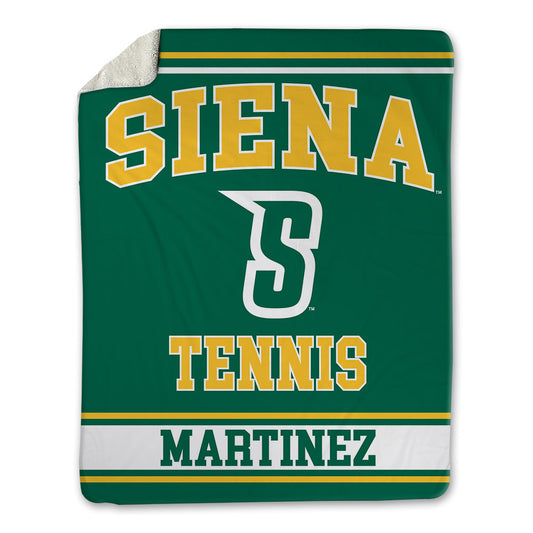 Siena - NCAA Men's Tennis : Oscar Martinez - Blanket-0