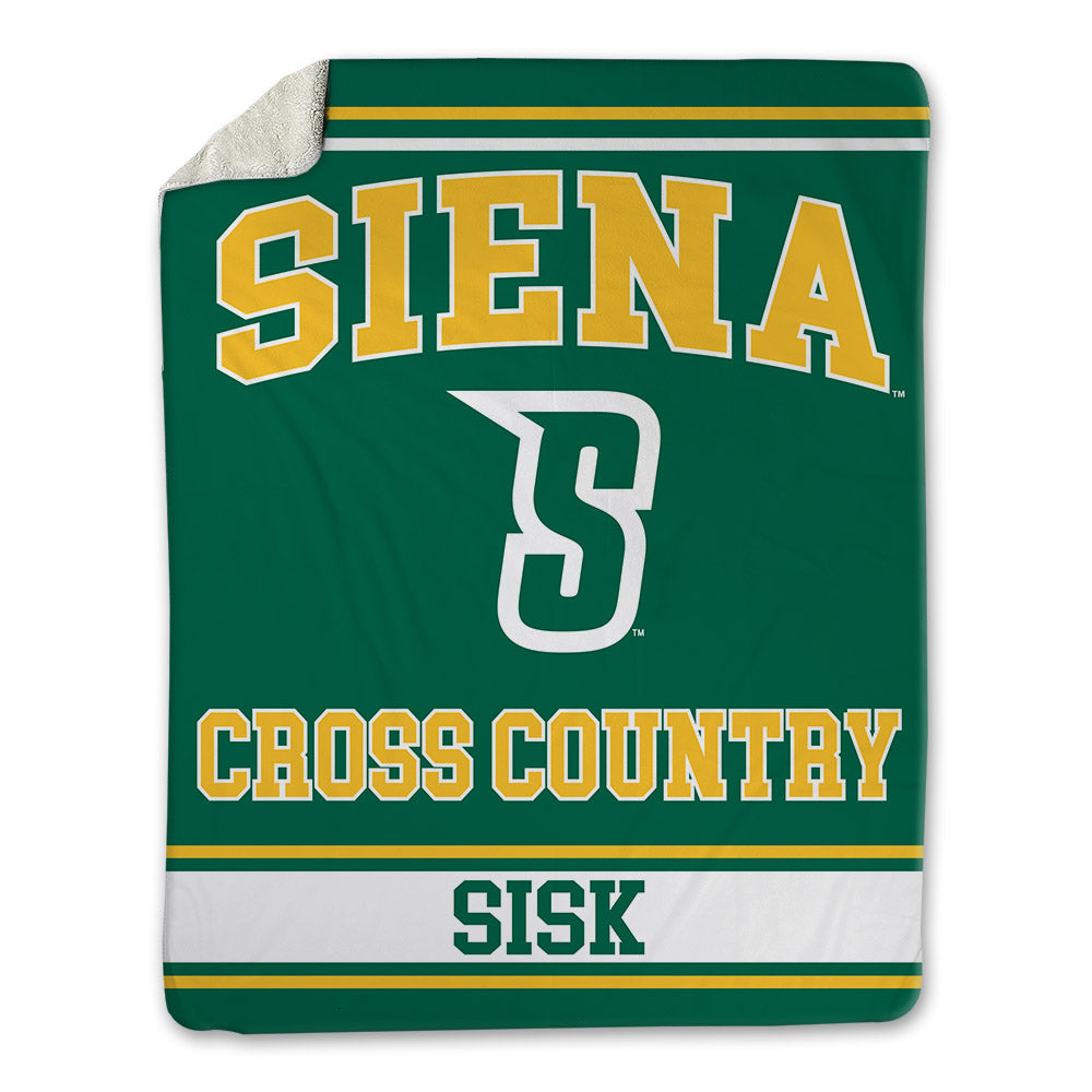 Siena - NCAA Women's Cross Country : cameron Sisk - Blanket-0