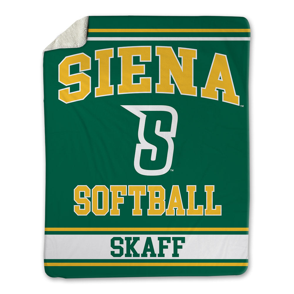 Siena - NCAA Softball : Emmalynn Skaff - Blanket-0