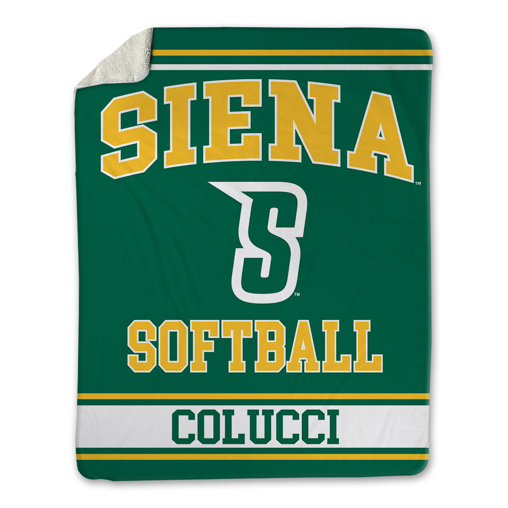 Siena - NCAA Softball : Sophia Colucci - Blanket-0