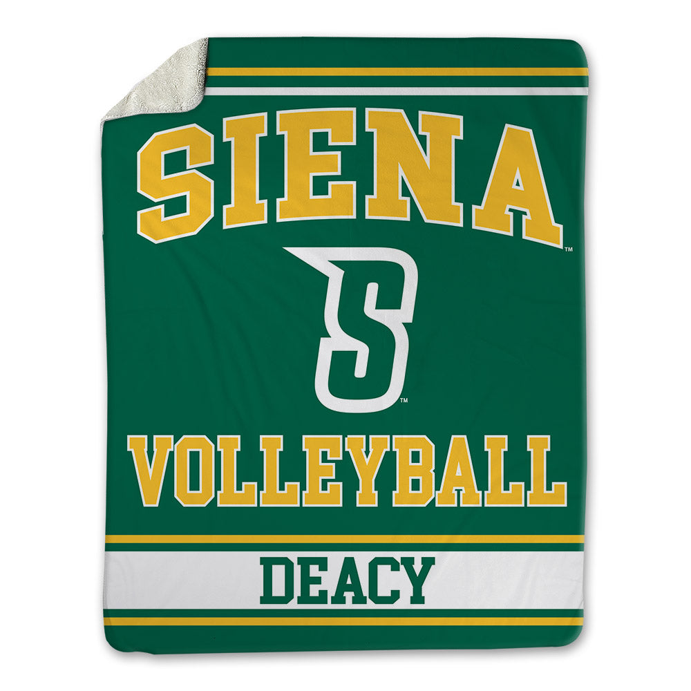 Siena - NCAA Women's Volleyball : Mary Claire Deacy - Blanket-0