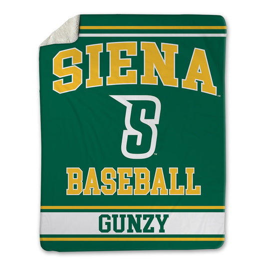 Siena - NCAA Baseball : JT Gunzy - Blanket-0