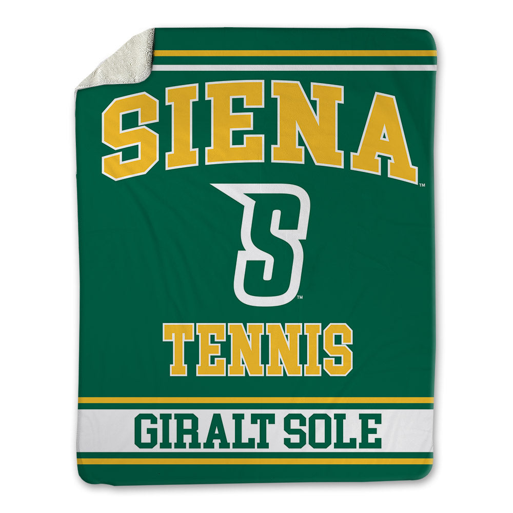 Siena - NCAA Women's Tennis : Laia Giralt Sole - Blanket-0