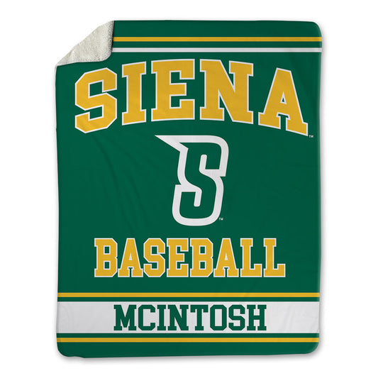 Siena - NCAA Baseball : Lawson McIntosh - Blanket-0