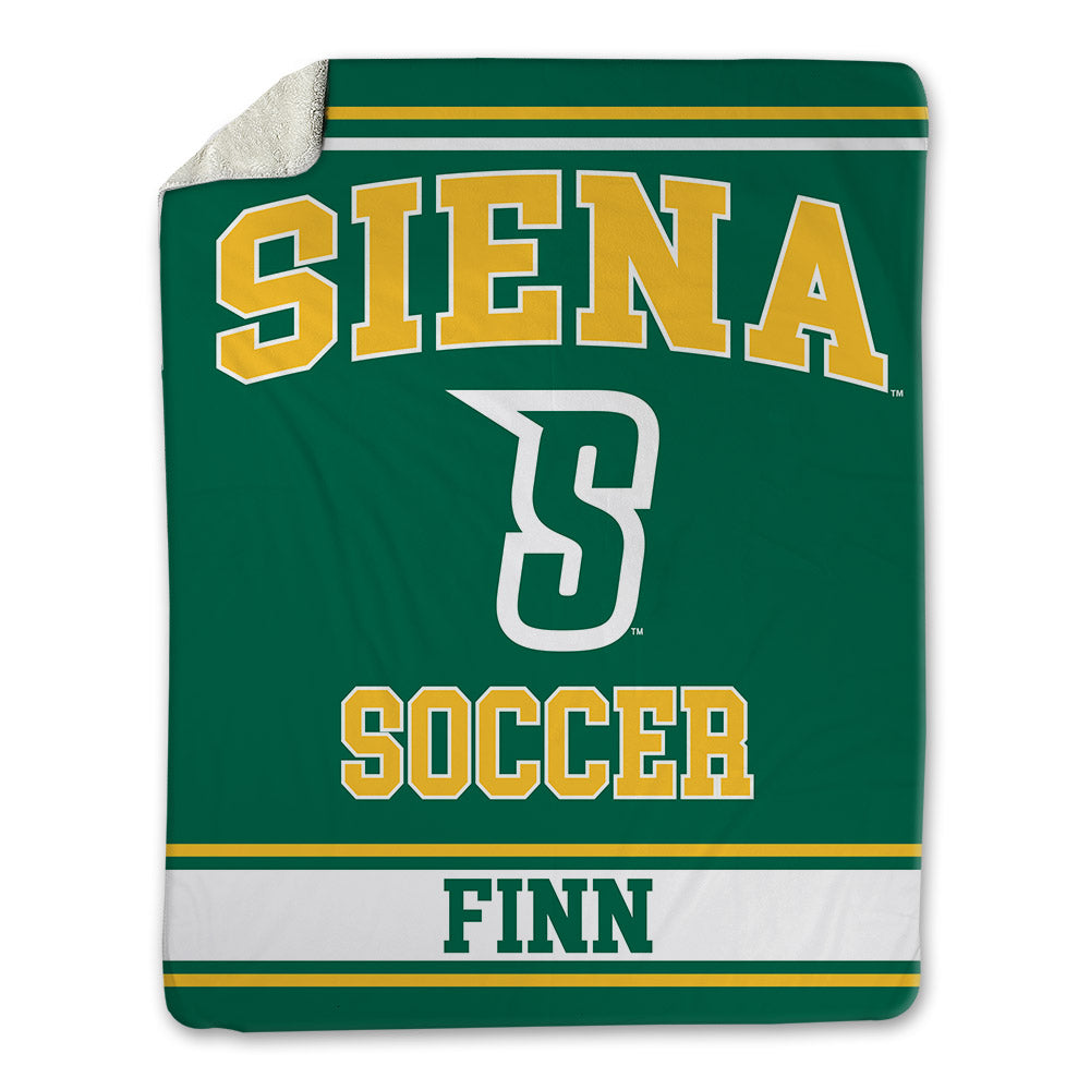 Siena - NCAA Women's Soccer : Maddie Finn - Blanket-0