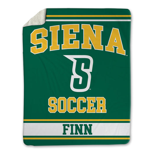 Siena - NCAA Women's Soccer : Maddie Finn - Blanket-0