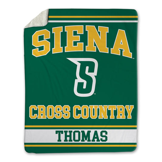 Siena - NCAA Men's Cross Country : Behn Thomas - Blanket-0