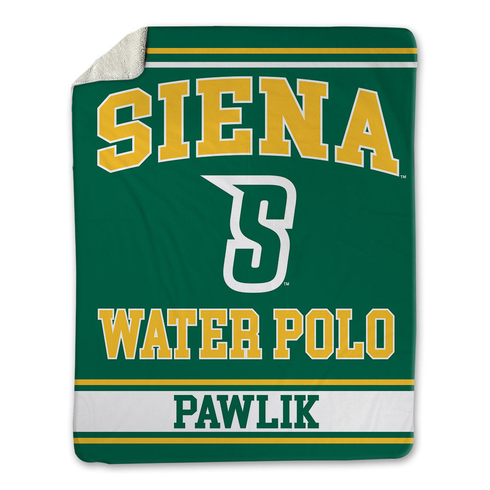 Siena - NCAA Women's Water Polo : Ava Pawlik - Blanket-0