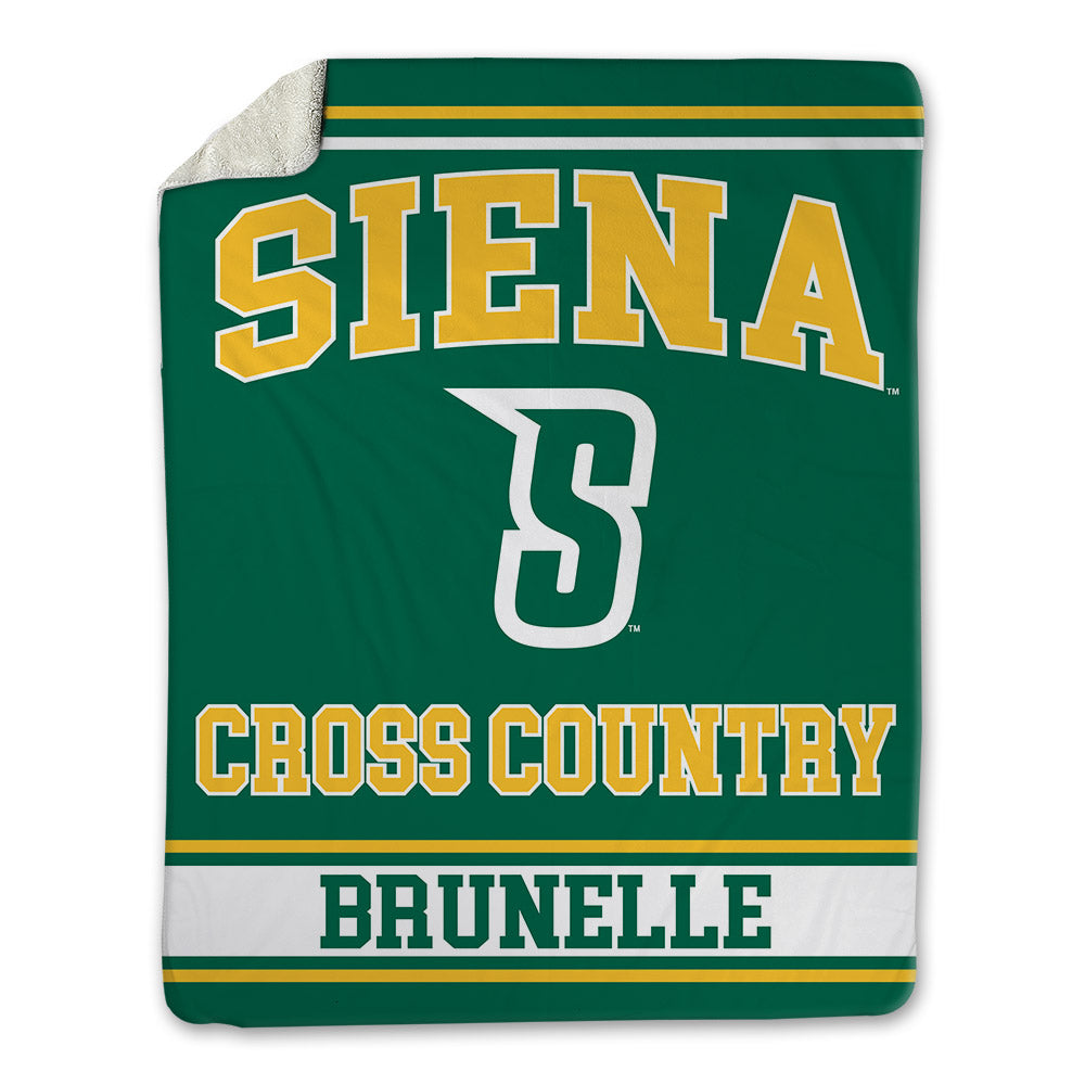 Siena - NCAA Men's Cross Country : Colin Brunelle - Blanket-0