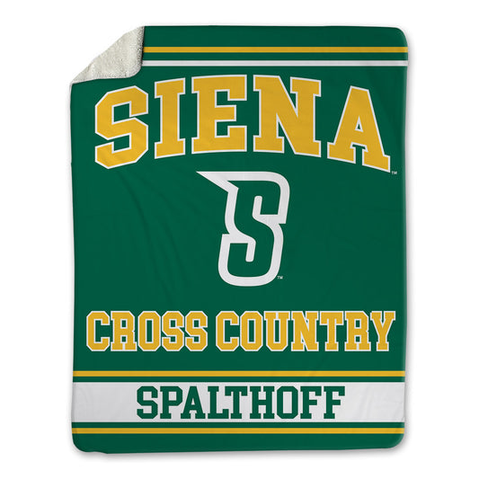 Siena - NCAA Women's Cross Country : Delaney Spalthoff - Blanket-0