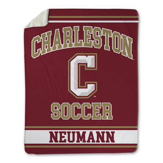 Charleston - NCAA Men's Soccer : Jack Neumann - Blanket-0