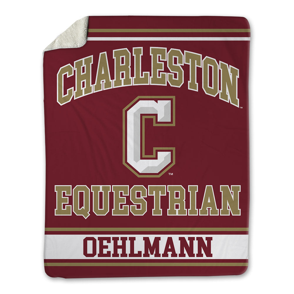 Charleston - NCAA Equestrian : Abby Oehlmann - Blanket-0