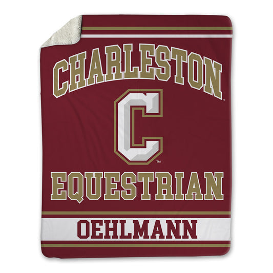 Charleston - NCAA Equestrian : Abby Oehlmann - Blanket-0