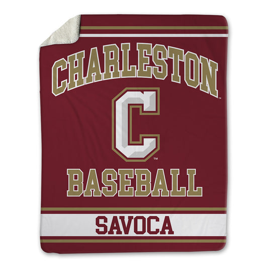 Charleston - NCAA Baseball : Geneo Savoca - Blanket-0