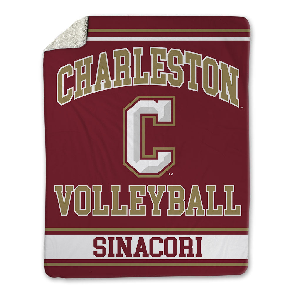 Charleston - NCAA Women's Volleyball : Isabella Sinacori - Blanket-0
