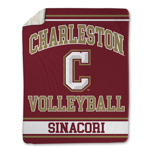 Charleston - NCAA Women's Volleyball : Isabella Sinacori - Blanket-0