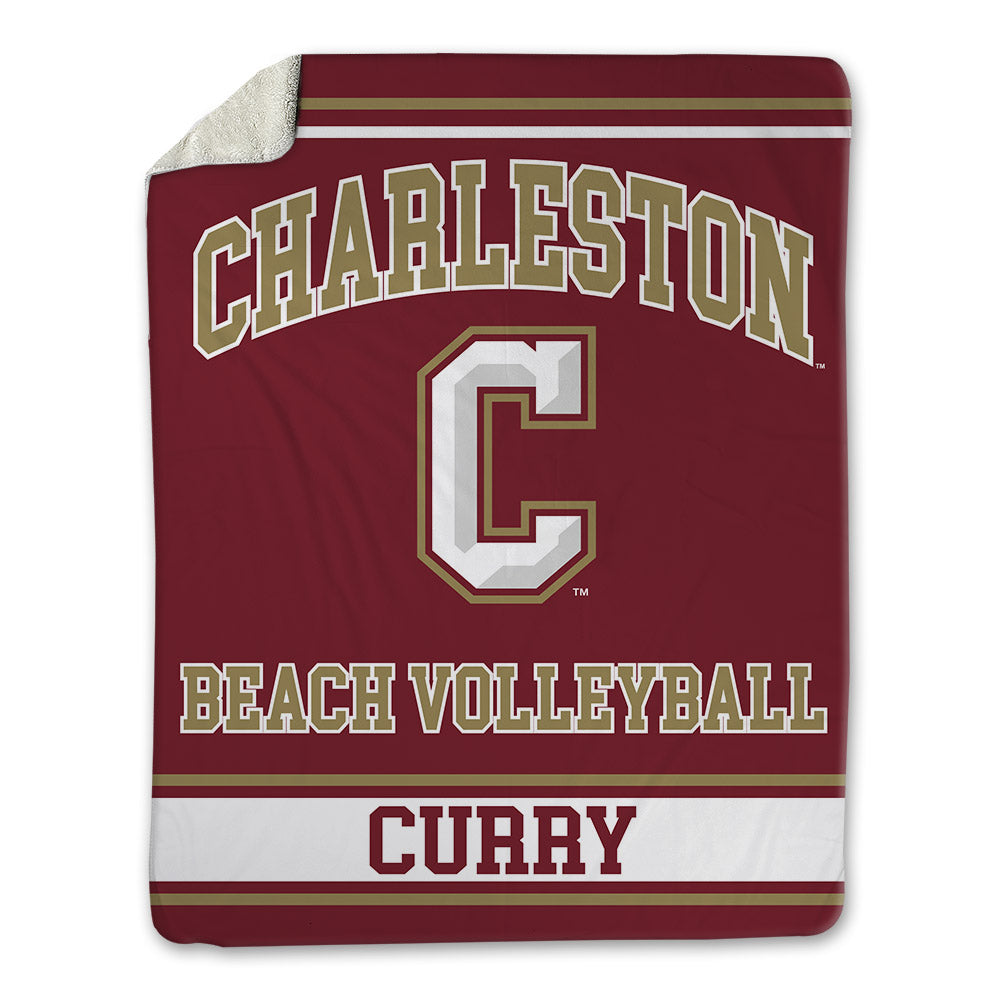 Charleston - NCAA Beach Volleyball : Liz Curry - Blanket-0