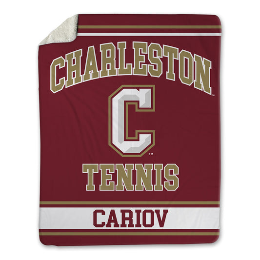 Charleston - NCAA Women's Tennis : Sia Cariov - Blanket-0