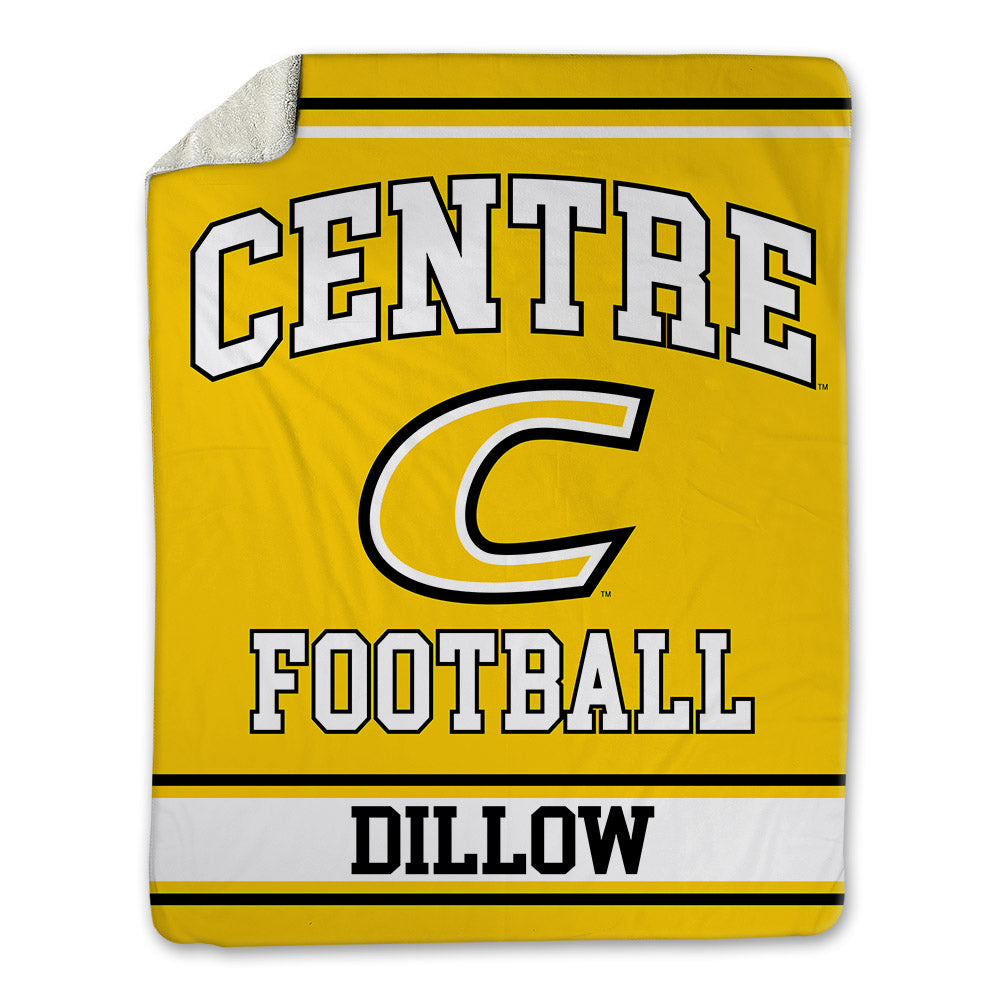 Centre College - NCAA Football : Jackson Dillow - Blanket-0
