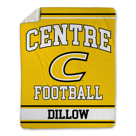 Centre College - NCAA Football : Jackson Dillow - Blanket-0