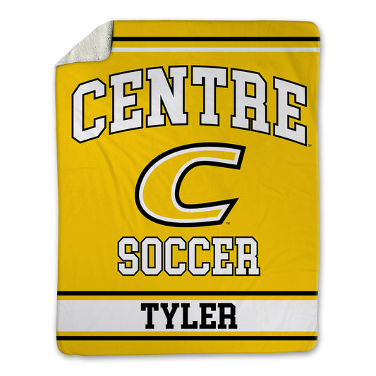 Centre College - NCAA Men's Soccer : Jacob Tyler - Blanket-0