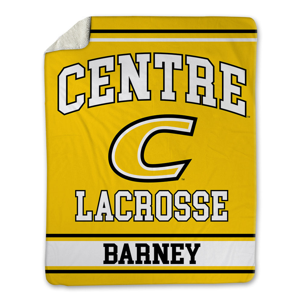 Centre College - NCAA Men's Lacrosse : Vassar Barney - Blanket-0