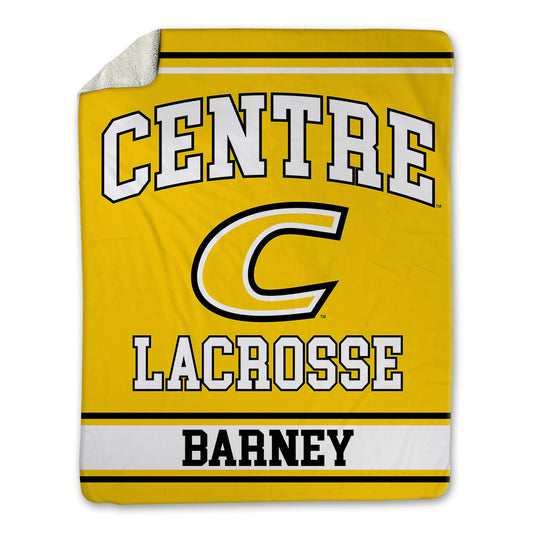 Centre College - NCAA Men's Lacrosse : Vassar Barney - Blanket-0