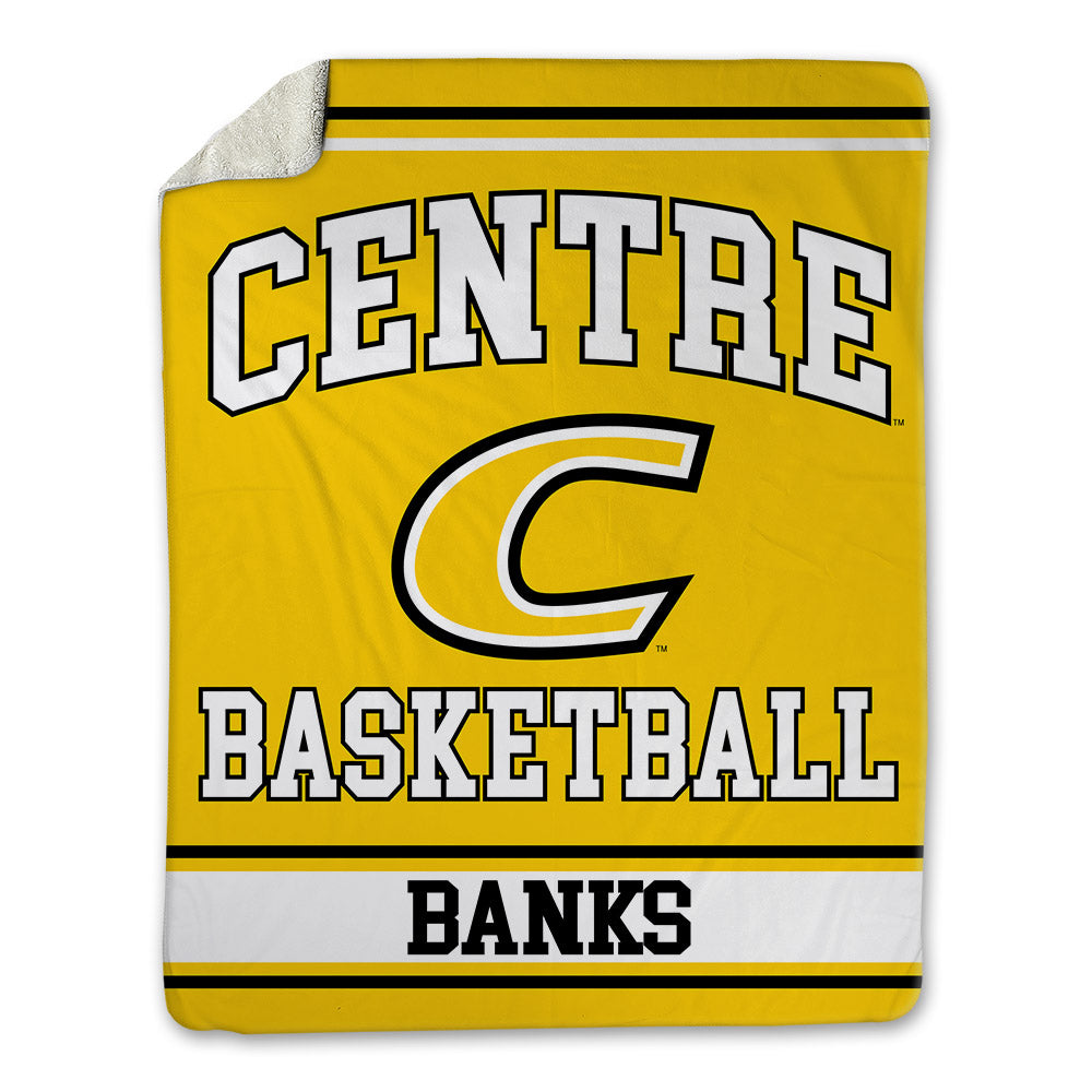 Centre College - NCAA Men's Basketball : Jaxson Banks - Blanket-0