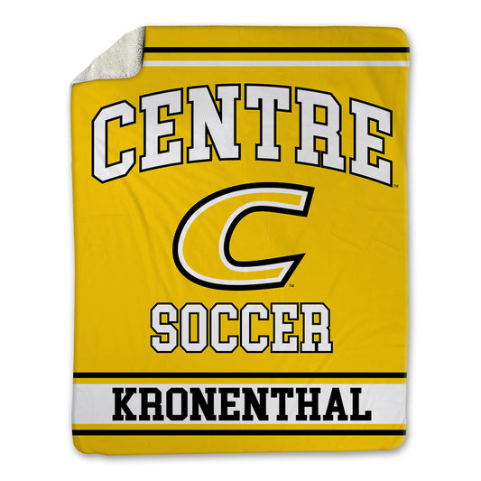 Centre College - NCAA Women's Soccer : Alexis Kronenthal - Blanket-0