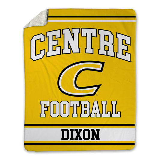 Centre College - NCAA Football : Nikalos Dixon - Blanket-0
