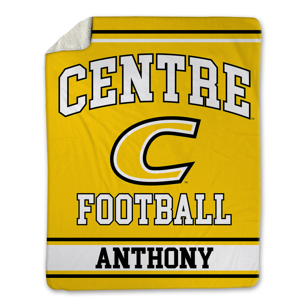Centre College - NCAA Football : Brenden Anthony - Blanket-0