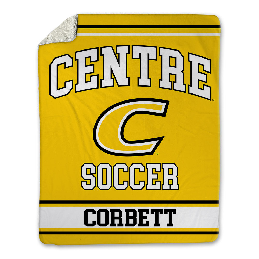 Centre College - NCAA Women's Soccer : Maggie Corbett - Blanket-0