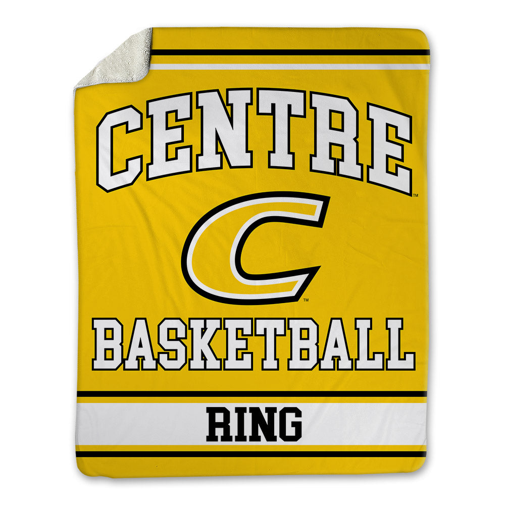 Centre College - NCAA Men's Basketball : Noah Ring - Blanket-0