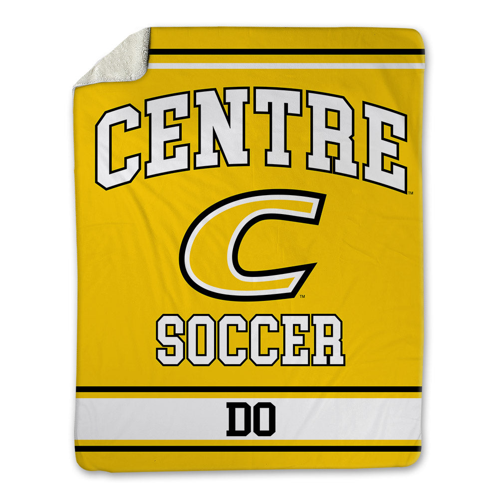 Centre College - NCAA Men's Soccer : Dominic Do - Blanket-0