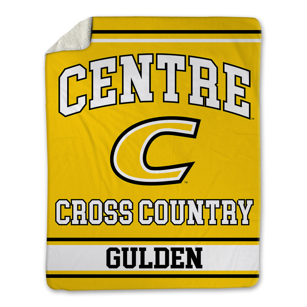 Centre College - NCAA Men's Cross Country : Quinn Gulden - Blanket-0
