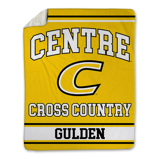Centre College - NCAA Men's Cross Country : Quinn Gulden - Blanket-0