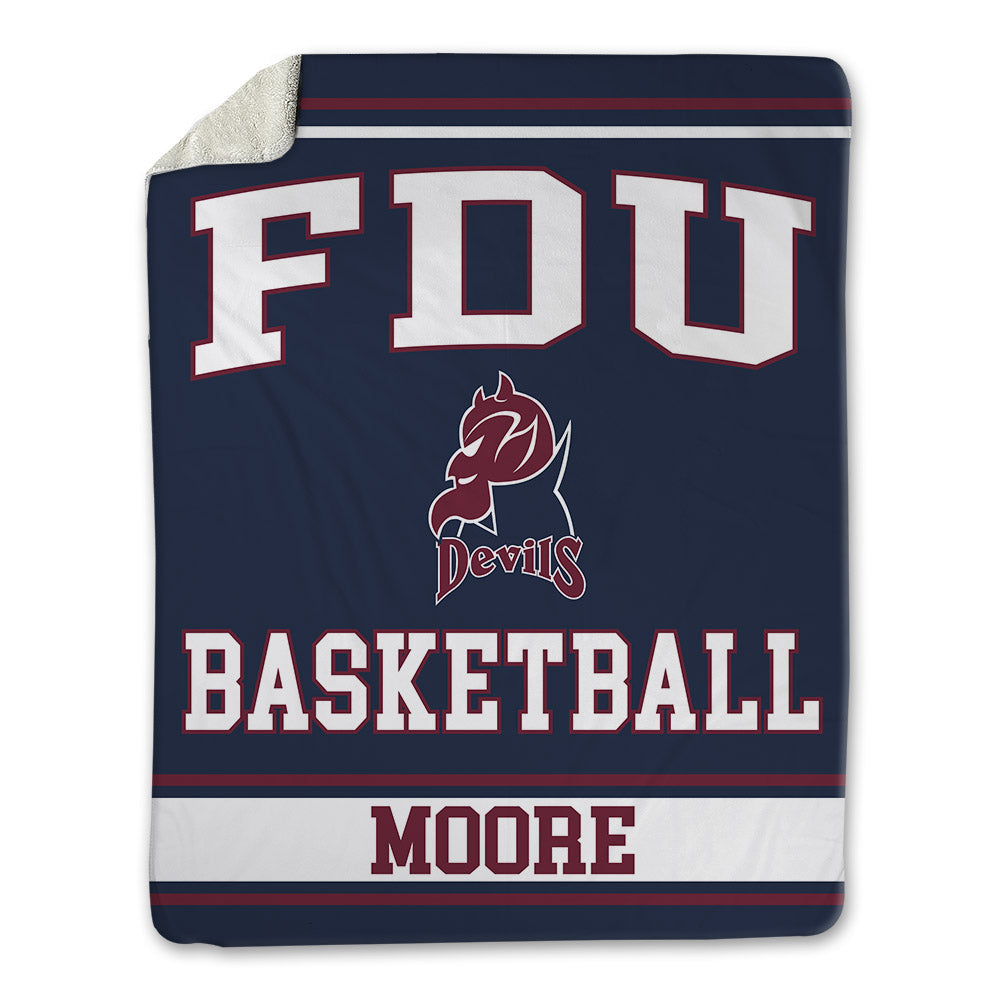 FDU - NCAA Men's Basketball : Sean Moore - Blanket-0