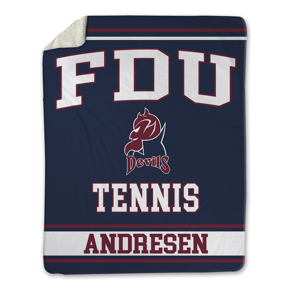 FDU - NCAA Men's Tennis : Jaden Andresen - Blanket-0