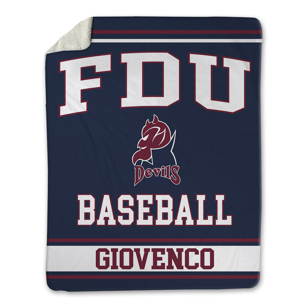 FDU - NCAA Baseball : Jack Giovenco - Blanket-0