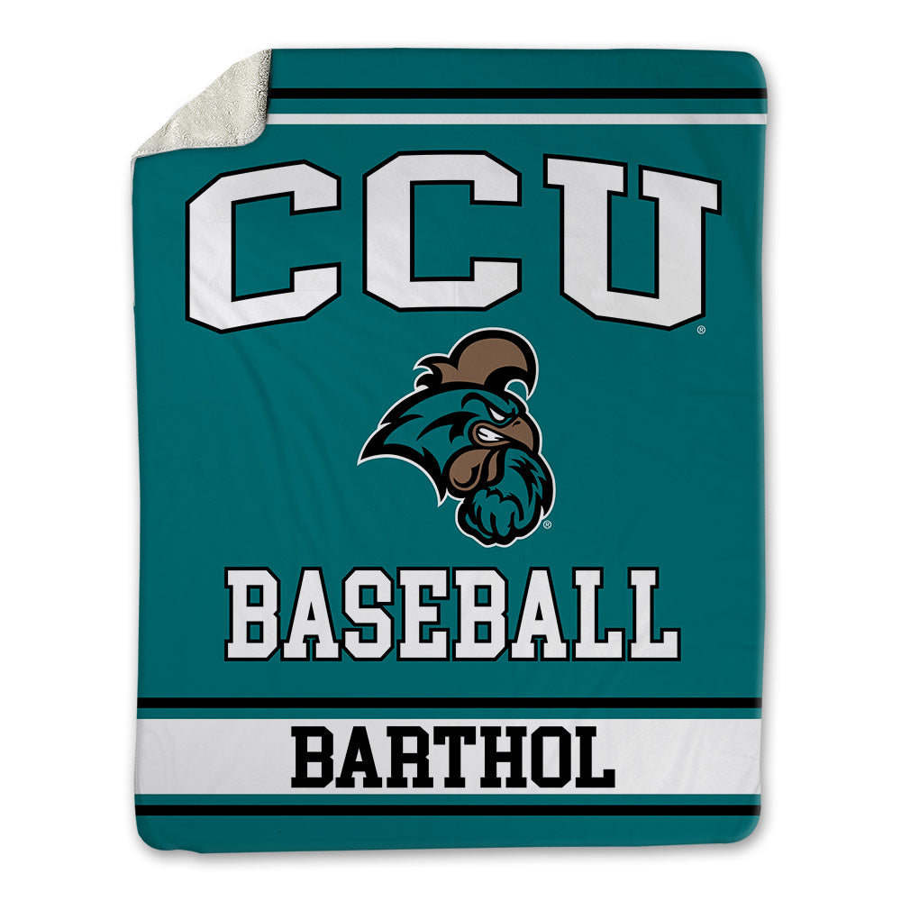 Coastal Carolina - NCAA Baseball : Blake Barthol - Blanket-0