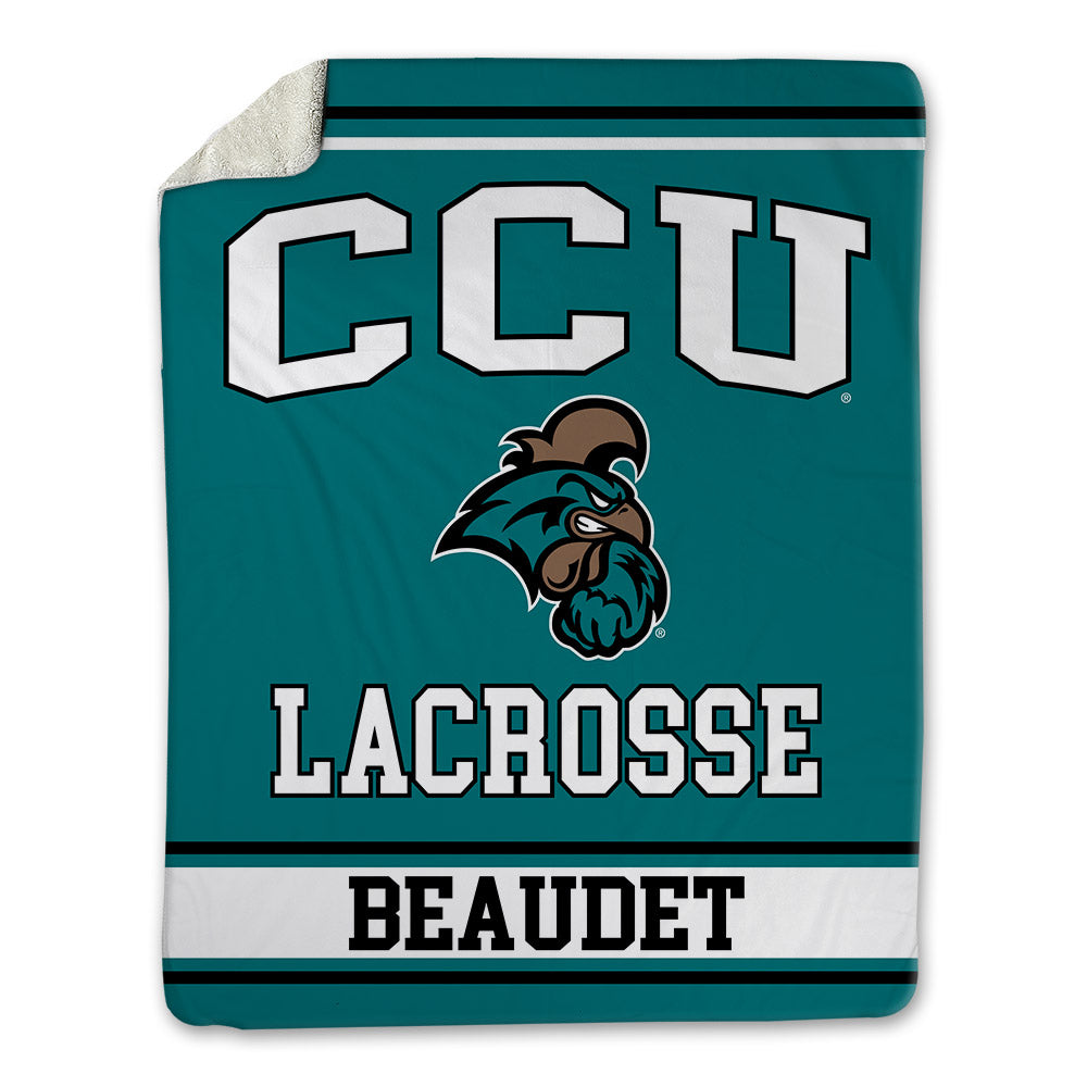 Coastal Carolina - NCAA Women's Lacrosse : Gabi Beaudet - Blanket-0
