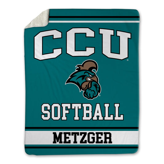 Coastal Carolina - NCAA Softball : McKennah Metzger - Blanket-0