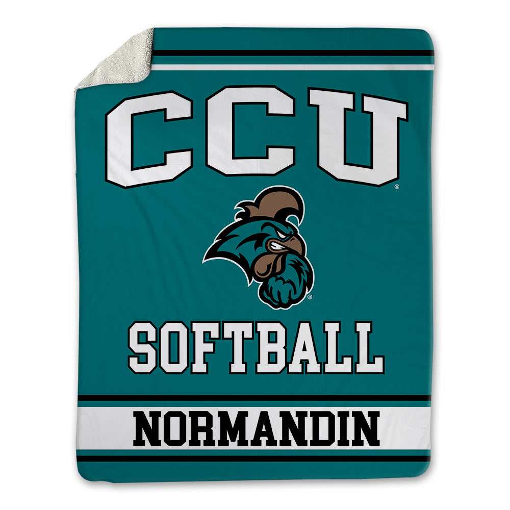Coastal Carolina - NCAA Softball : Brielle Normandin - Blanket-0