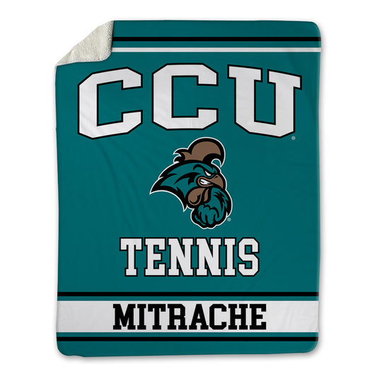 Coastal Carolina - NCAA Women's Tennis : Aida Mitrache - Blanket-0